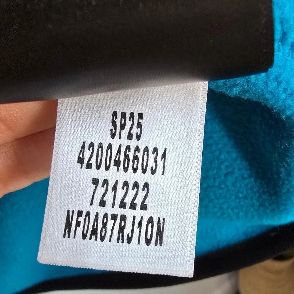 The North Face New Mens Anchor 1/4 Zip Fleece Pullover Blue SZ XL Gorpcore